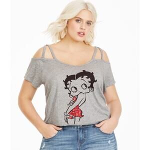 Torrid x Betty Boop X Project Runway T Shirt Womens Size Medium Torrid 00 Casual